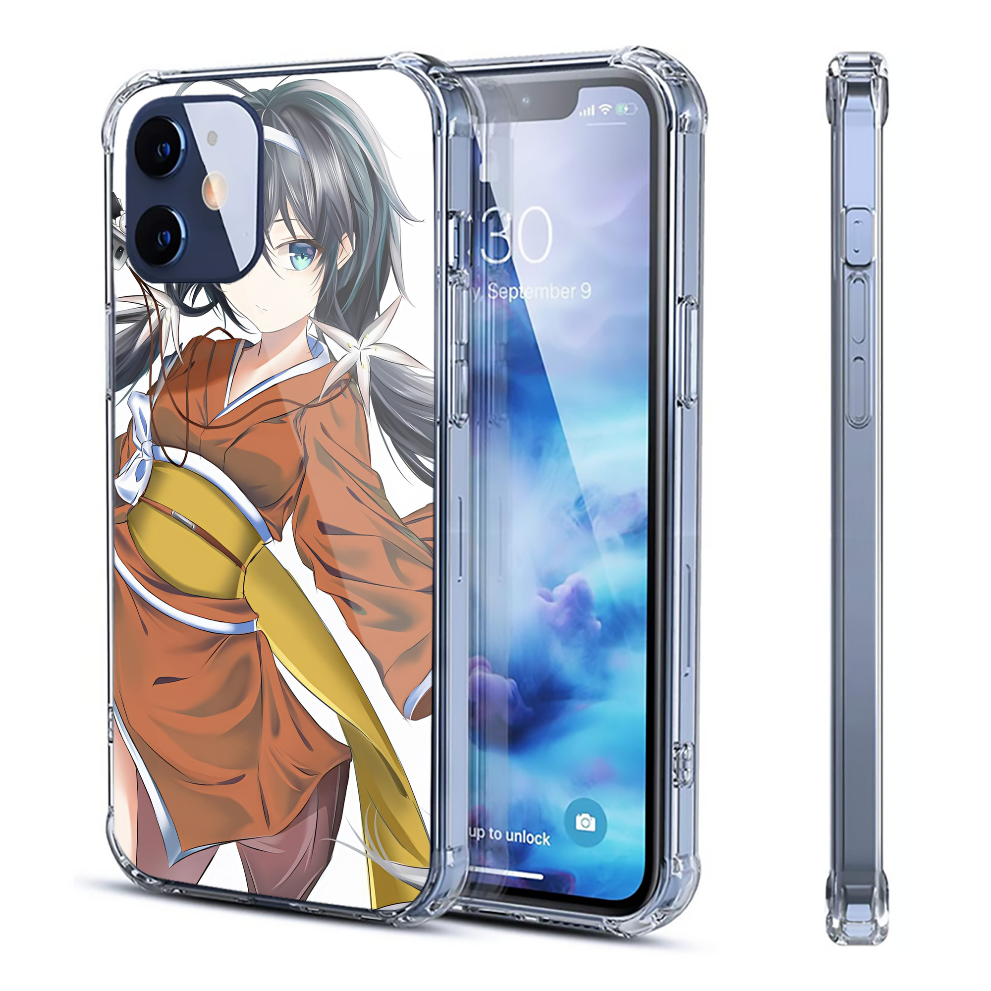 （画像用） 文豪ストレイドッグス Bungo Stray Dogs 【iPhone 12シリーズ対応】透明スマホケース（クリアソフトケース）